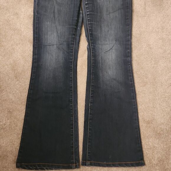 Paige Denim "Hidden Hills" Distressed Bootcut Jeans Size 26 US 2 - Picture 5 of 11